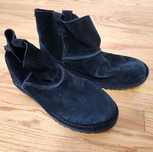 UGG Women's Classic Unlined Mini Perf Boots size 7 in black